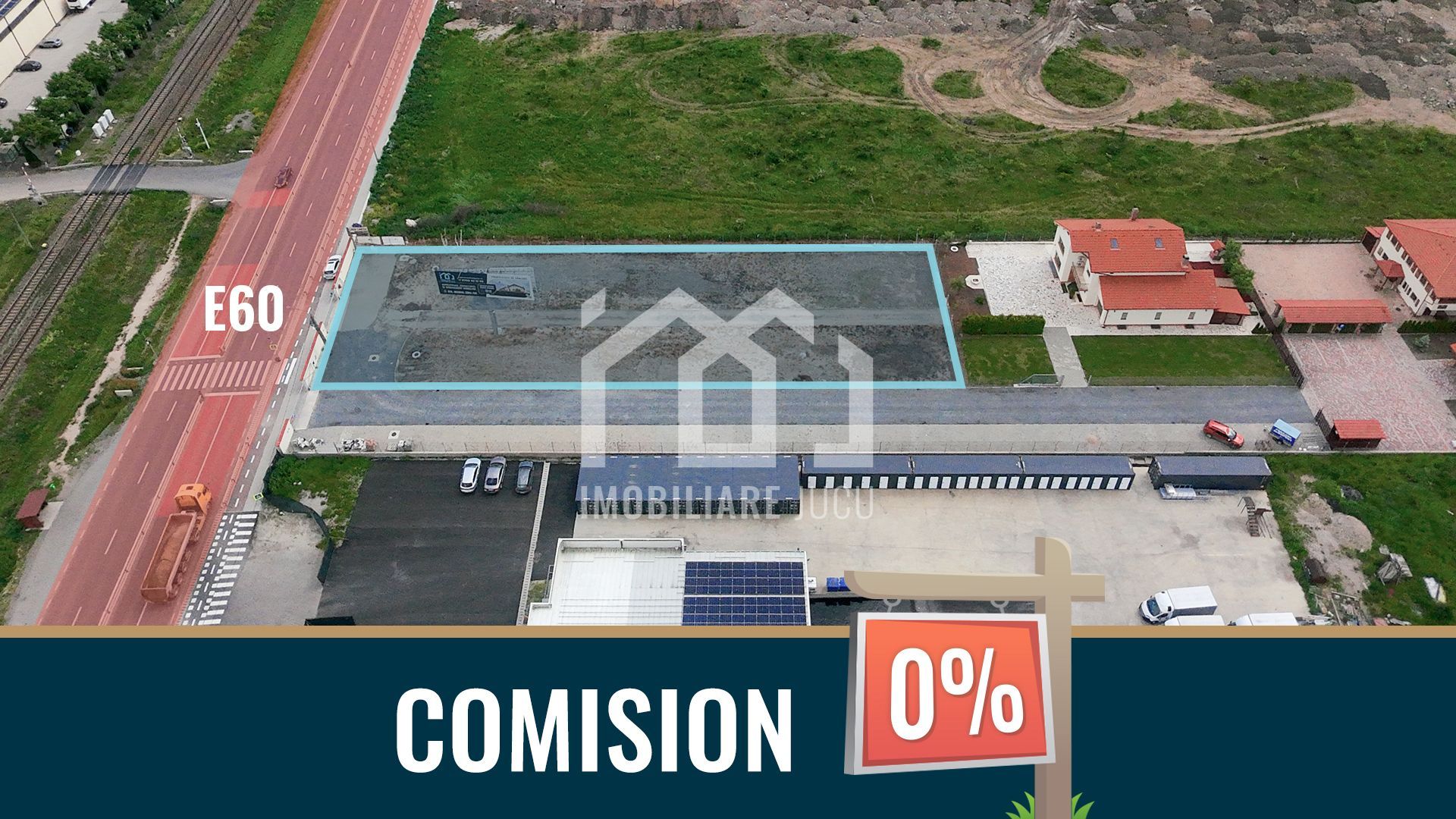 Teren de închiriat - 2173 mp - Jucu de Mijloc, DN1C - Poză 1