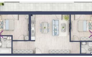 Apartament 3 camere |72MPU| 2 Băi | Balcon | Lift | Valletta Park - Poză 26