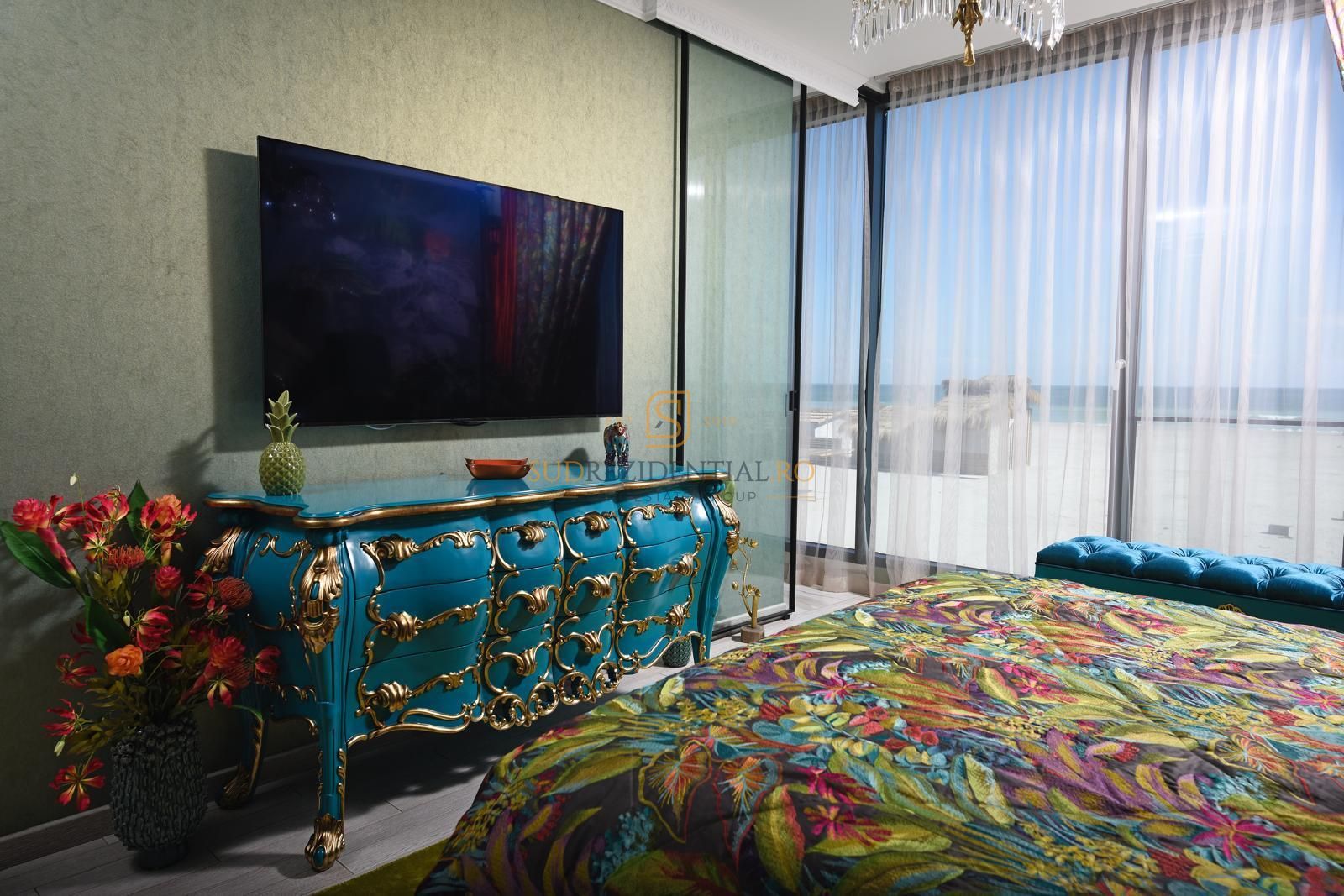 Resedinta de Lux Rococo, 4 camere, Panorama Superba catre Mare - Poză 11
