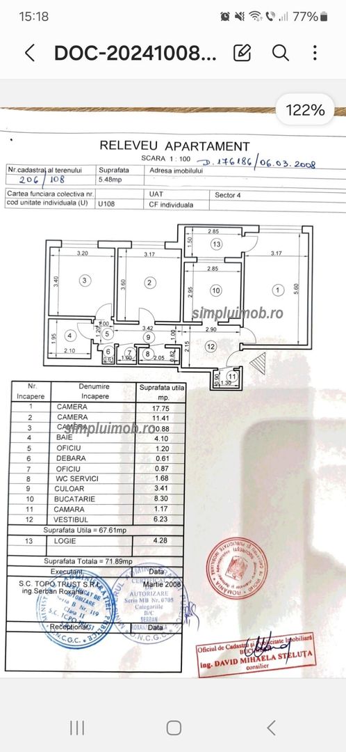 Decomandat Spatios Bagdasar Arseni Sos Berceni Sector 4 - Schiță 5