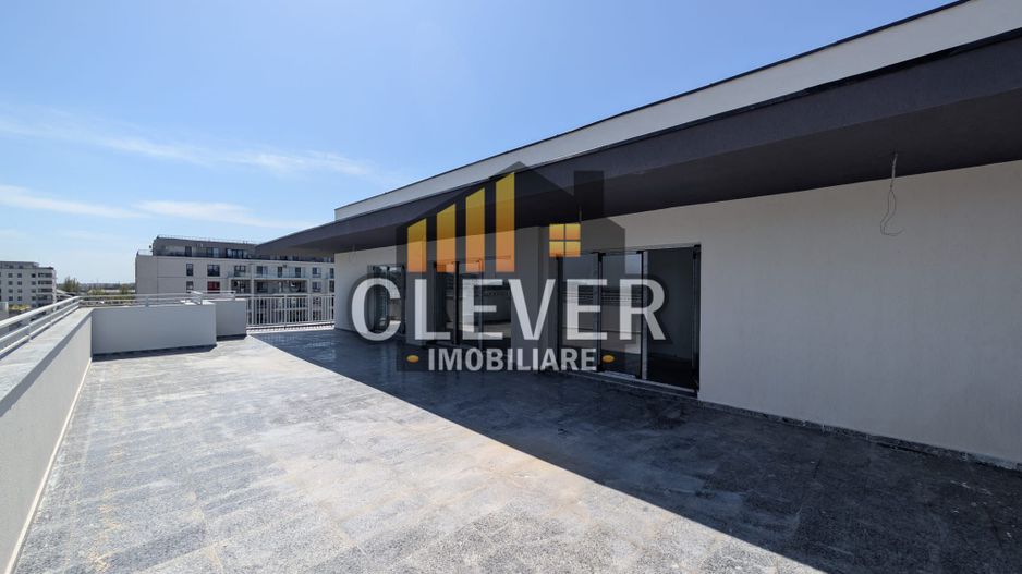 Penthouse exclusivist cu terasa de 82 mp si living de 60 mp – Pallady - Poză 1