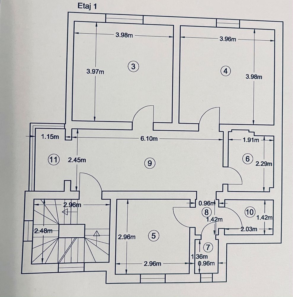 Inchiriere apartament 3 camere | Singur pe etaj | Vila zona Plevnei - Poză 8