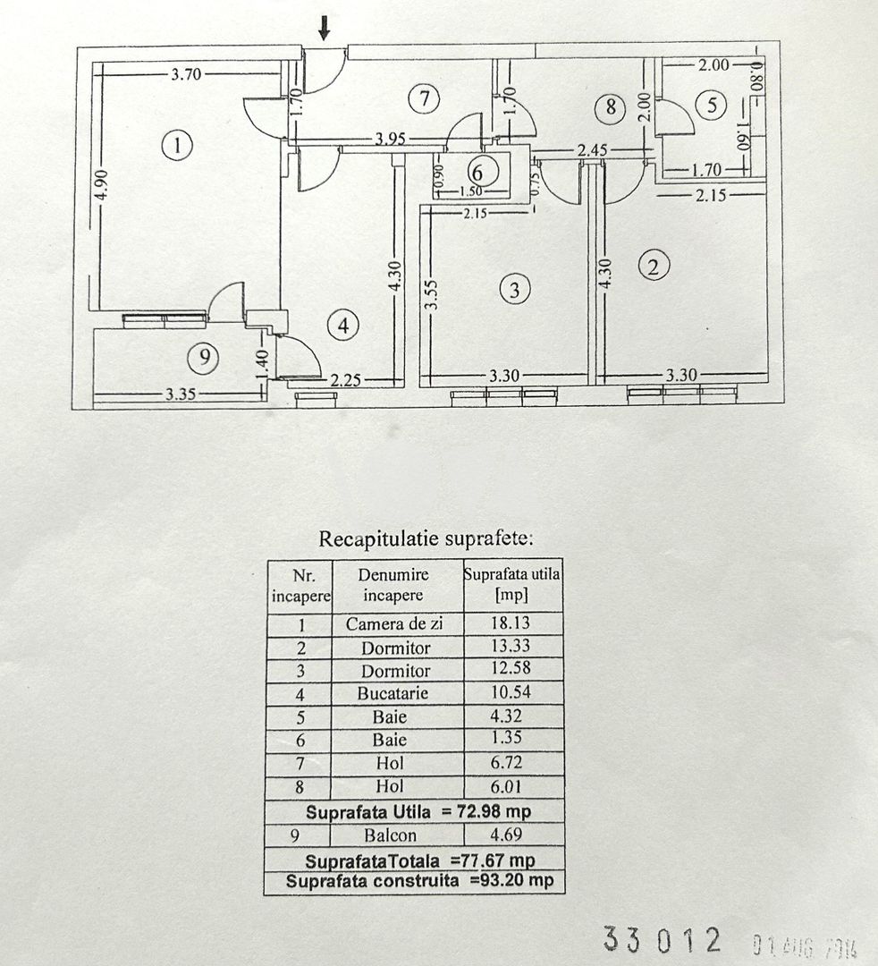 De vânzare: ap. 3 cam - clinica stomatologica - Regie - Grozăvești - Poză 9