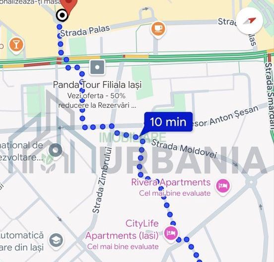 Apartament 2 camere, zona Palas, Iași – etaj 4/7 cu lift - Poză 2