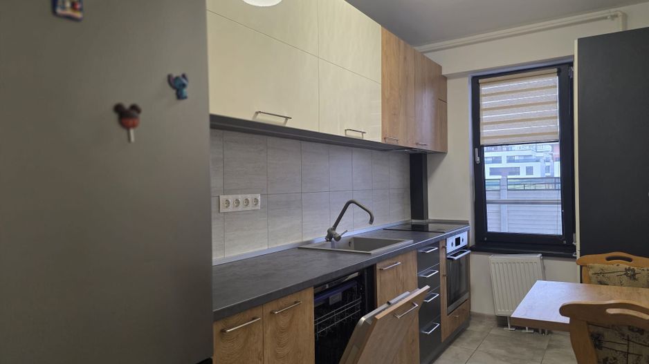 Apartament 3 camere parter si curte 45m  de inchirat Rond OMV Pipera - Poză 7