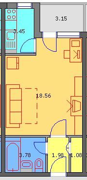 Garsoniera complet renovata cu preluare chiriasi zona Garii - Poză 7