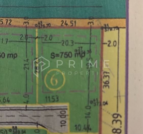 Teren Intravilan 750 mp + Cotă Parte Drum – Zonă Superbă și Liniștită - Poză 2