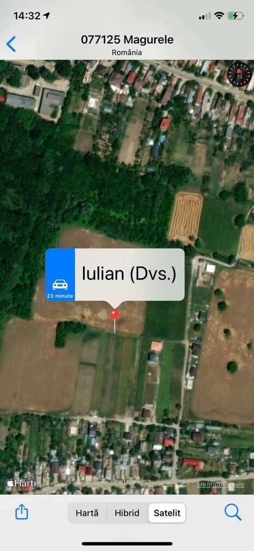 Magurele, loc Alunis, str. Intrarea Parcului 2000 mp deschidere 15 - Poză 2