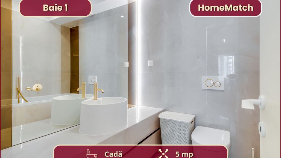 Cortina North || 3 camere || Nou || Finisaje de lux || Comision 0% - Poză 8