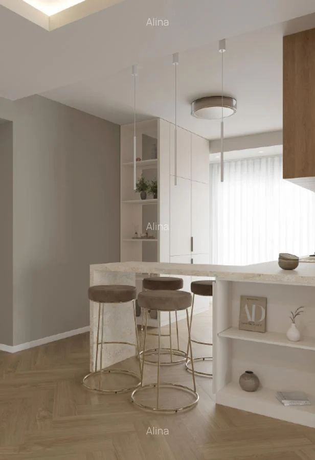 Apartament 3 camere Herastrau parcare prima inchiriere - Poză 4