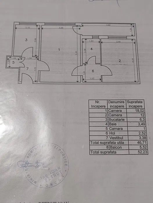 Apartament 2 camere de vanzare Lujerului - Poză 8