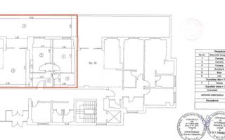 3 camere| DECOMANDAT| LOC DE PARCARE INCLUS  +TERASA 43 MP| VICTORIEI - Schiță 13