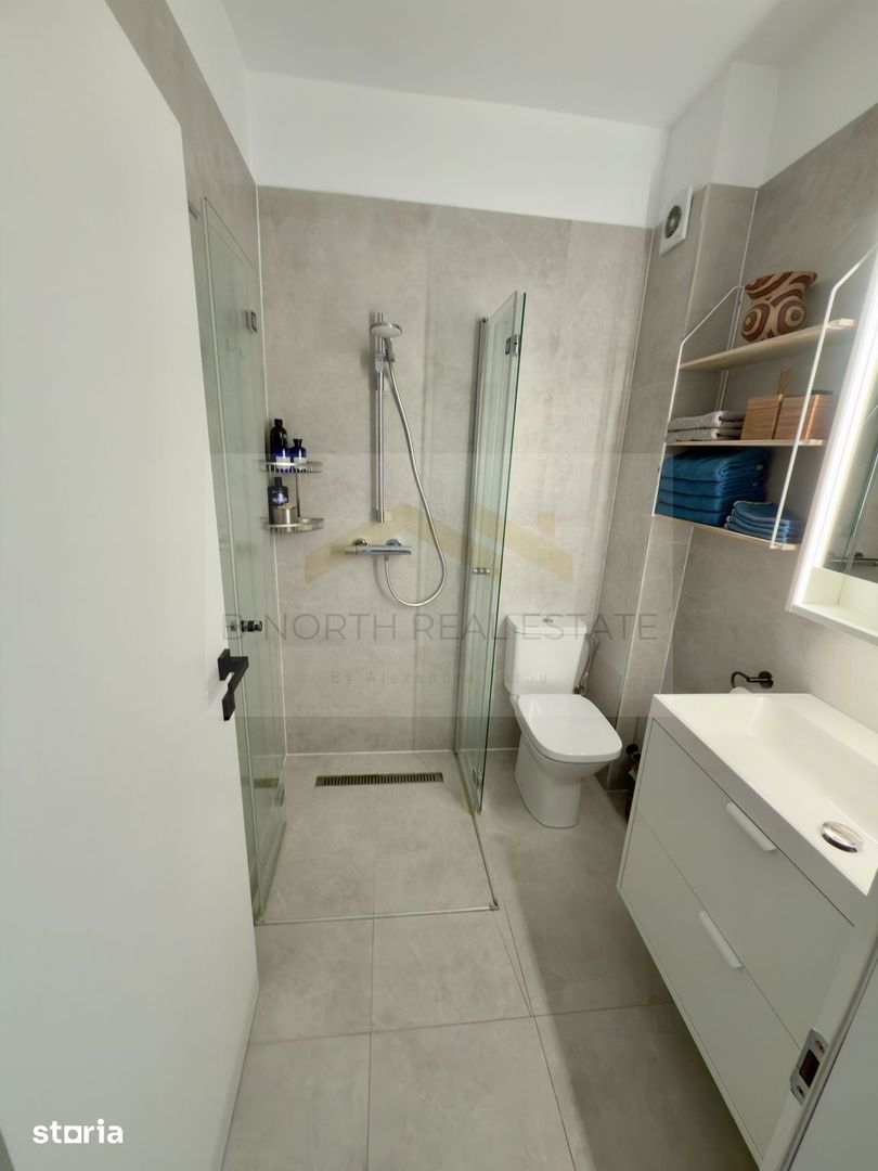 Apartament 3 camere premium | Orientare sud | 2 băi | 2 parcări City Nord Tunari - Poză 12