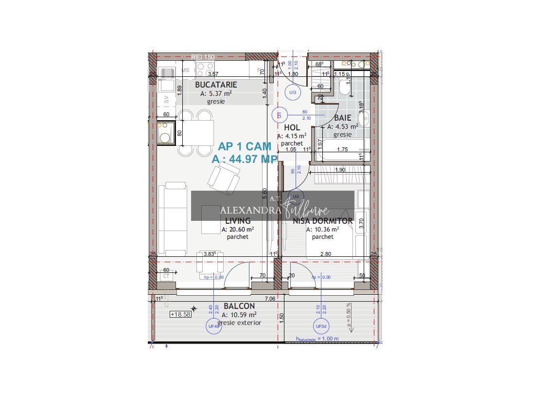 Apartament 2 camere I Ansamblul Eroilor I Floresti - Poză 10