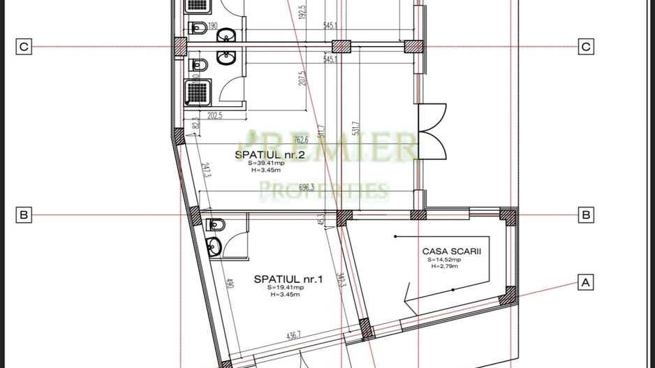 SPATIU COMERCIAL 102 MP| MULTE SPATII | STEFAN CEL MARE | CLADIRE NOUA | - Poză 1