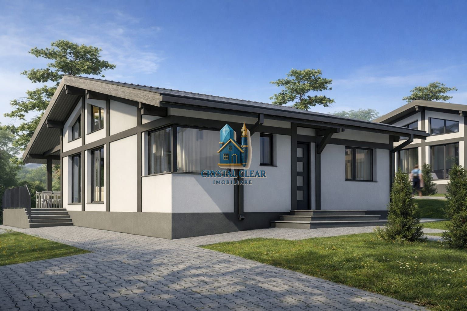 Case individuale nou construite cu 4 camere și 700 mp teren - Livezeni - Poză 1