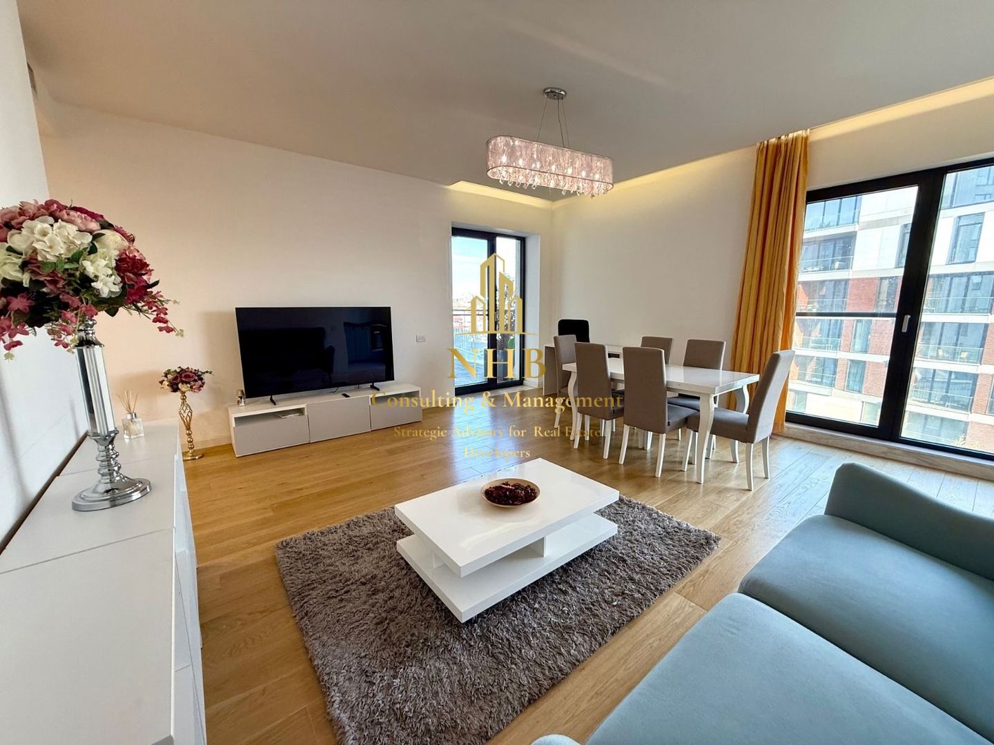 Apartament de inchiriat -3 camere -One Herastru Park-PARCARE - Poză 4