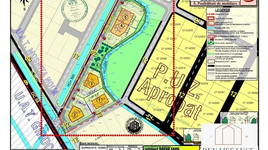 PUZ aprobat 6159mp Mosnita Noua, Calea Urseni - 80 apartamente - Poză 1