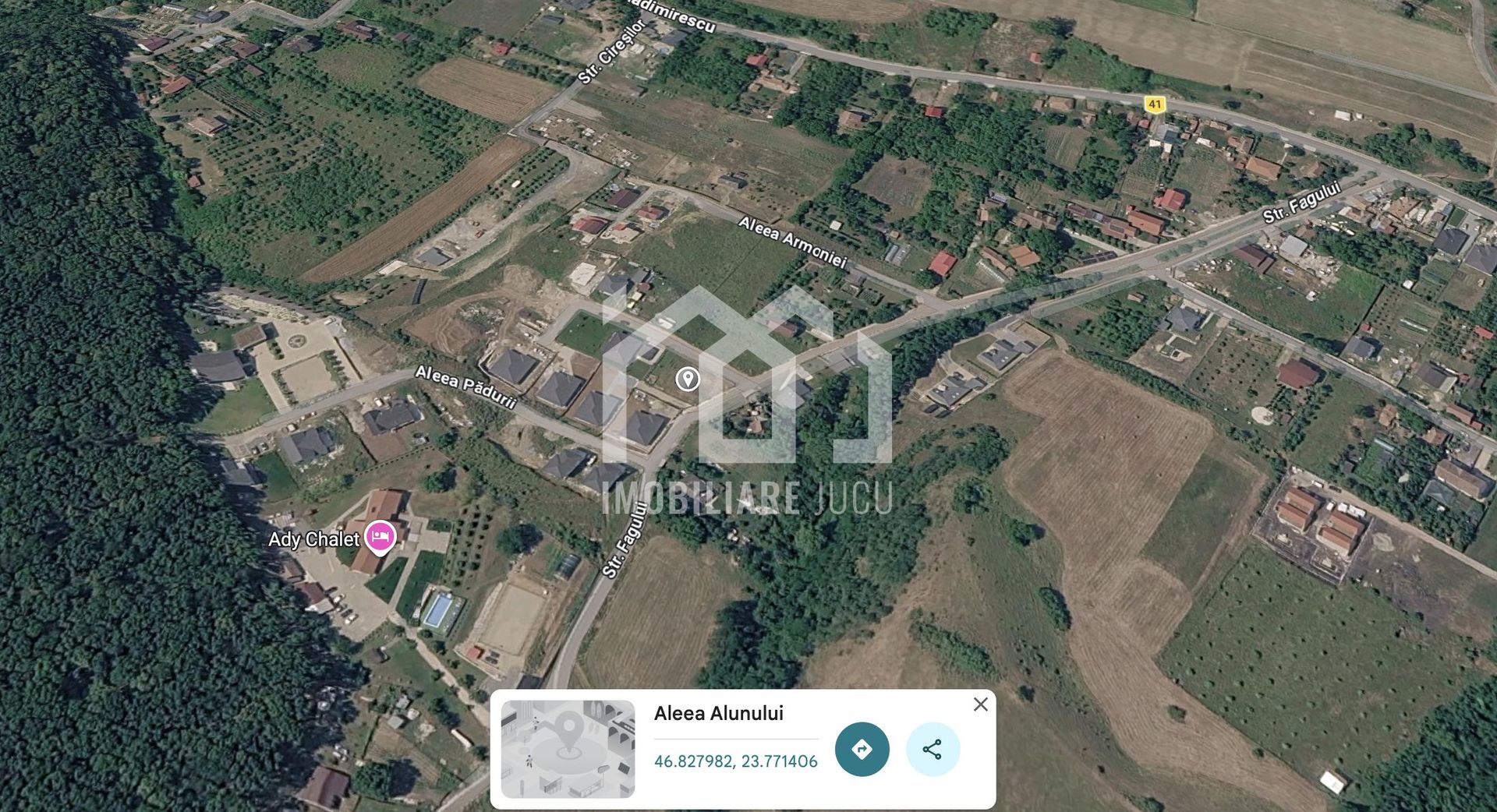 Teren Premium 926 mp în Jucu de Sus | Zonă Exclusivistă lângă Pădure - Poză 4