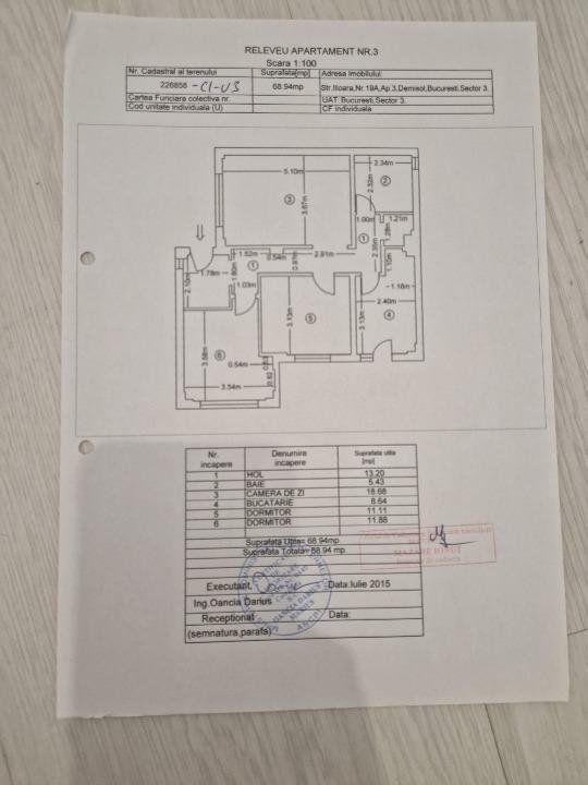 Vanzare apartament 3 camere, Bucureşti, Sector 3, Str Ilioara - Poză 14