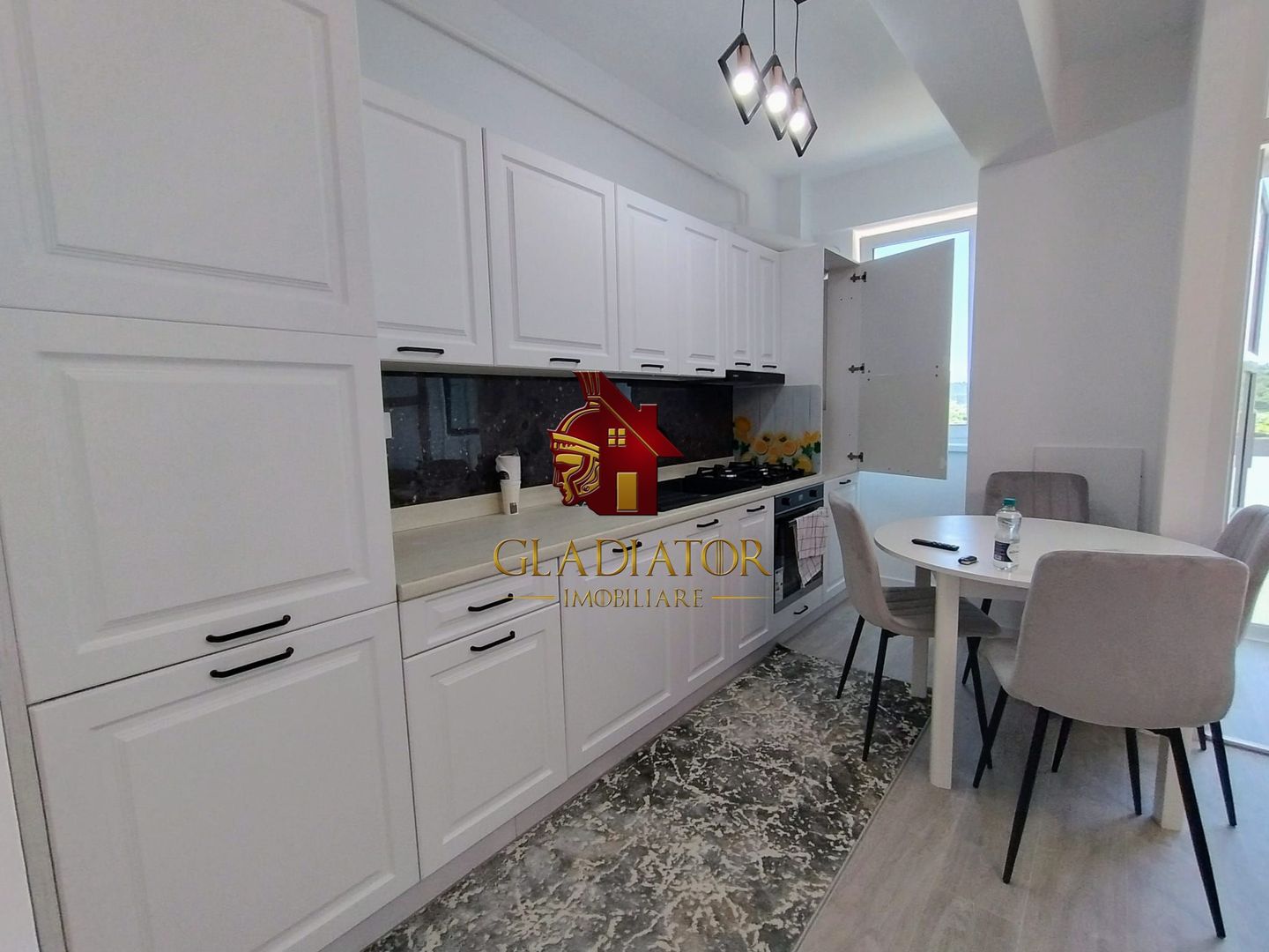 Cartier Visoianu - 2 camere, open-space, prima inchiriere, loc parcare - Poză 9