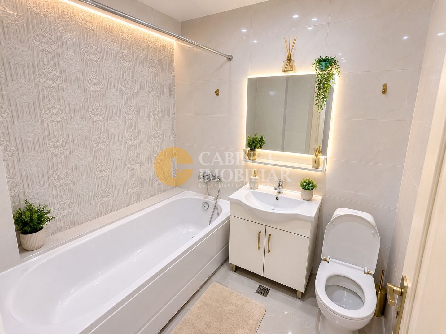 3 CAMERE DECOMANDAT--ETAJ 1-- ROND MALL MOLDOVA - Poză 7