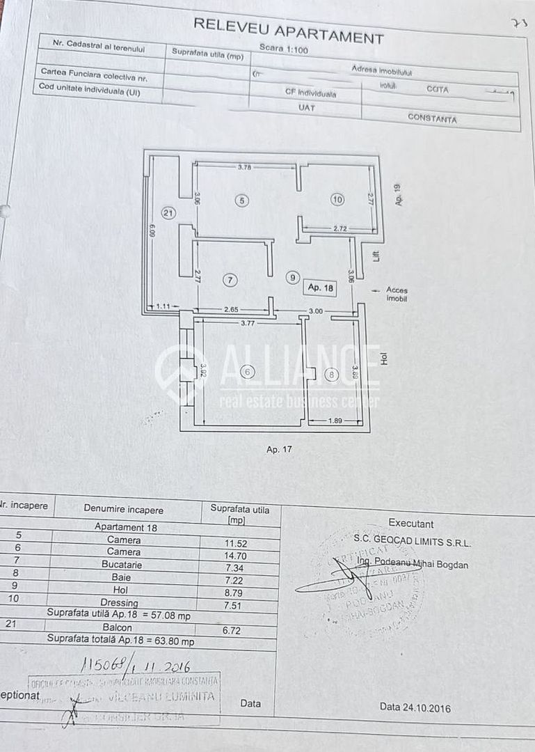 ENERGIA (COD 05) - Un apartament luminos, exact unde orașul se mișcă - Schiță 4