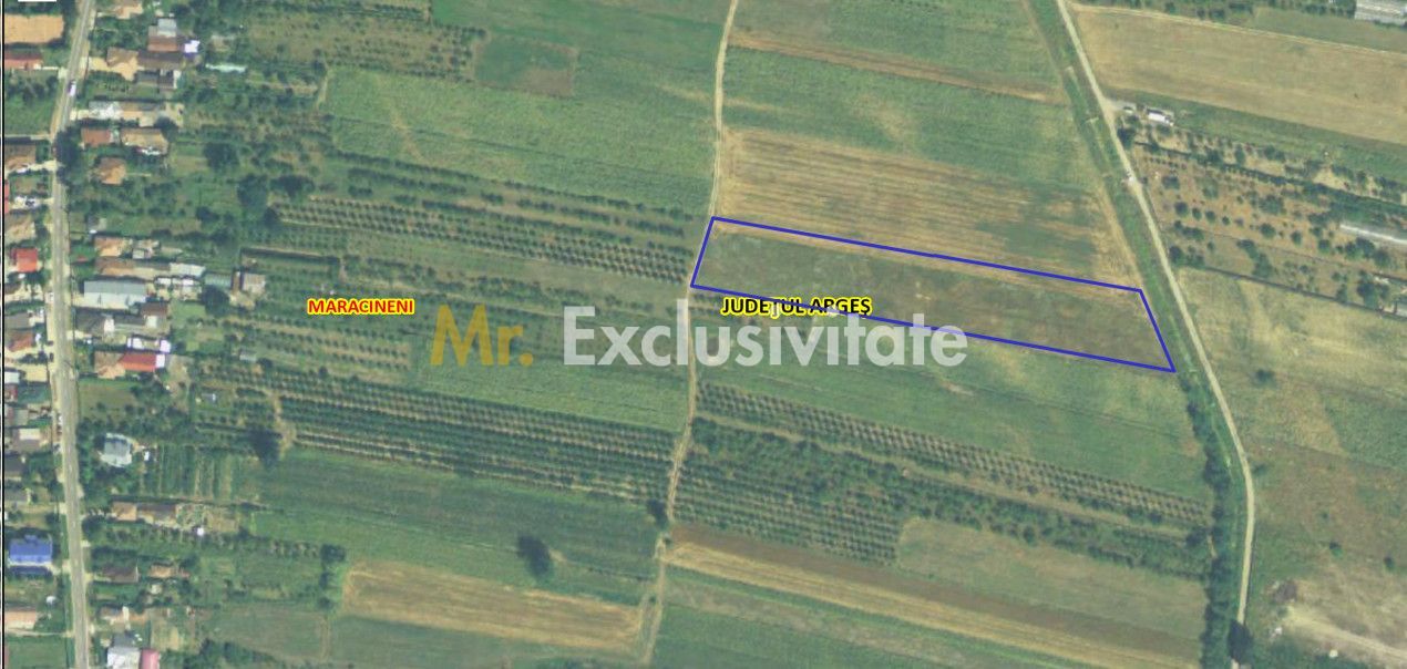 Teren intravilan 7.545 mp în ideal rezidențial sau hale - Poză 3