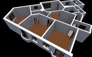 Apartament 5 camere, garaj, 2 boxe subsol, 4/6, bloc interbelic . - Poză 15