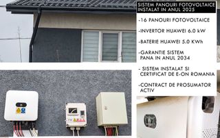 Casă eficientă energetic, tip duplex, cu sistem fotovoltaic, Rediu, Iași – 5 min de Kaufland Păcurari - Poză 4