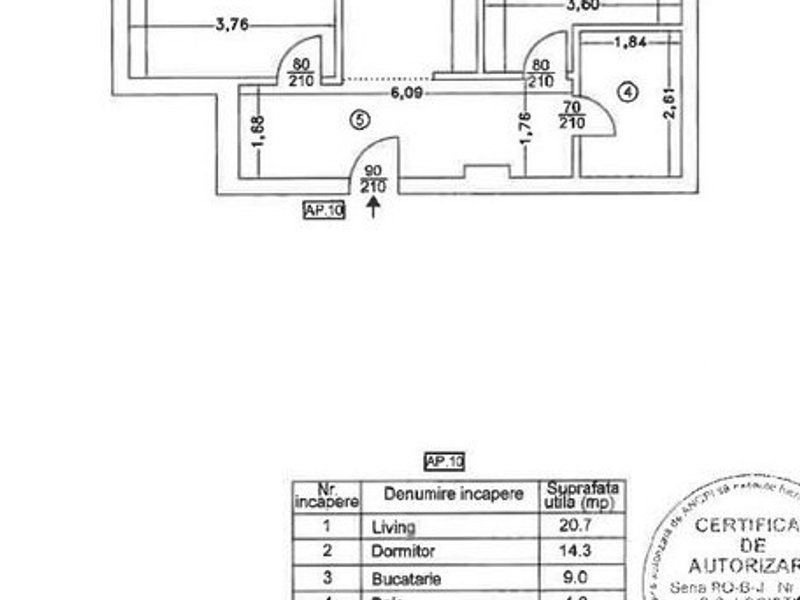 2 camere – 66 mp - Decomandat - Oltenitei - Gata de mutat - Poză 6
