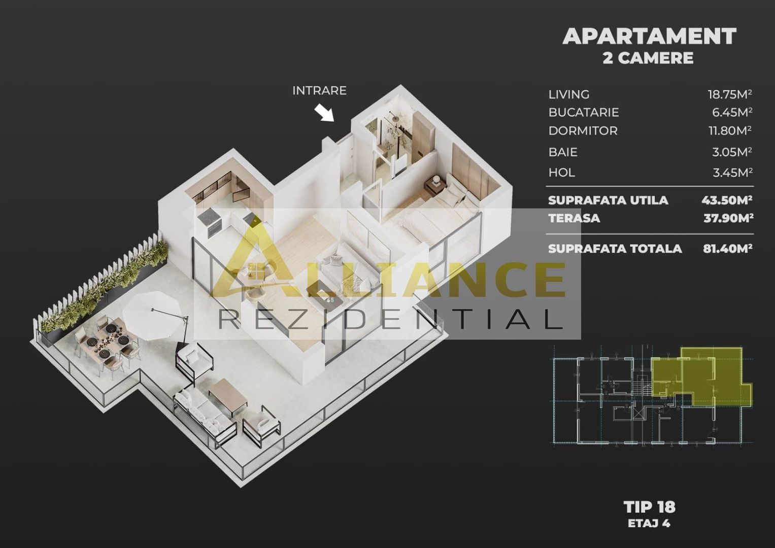 Ame Residence Exclusivitate  Proiect nou ap 2 si 3 camere - Poză 13