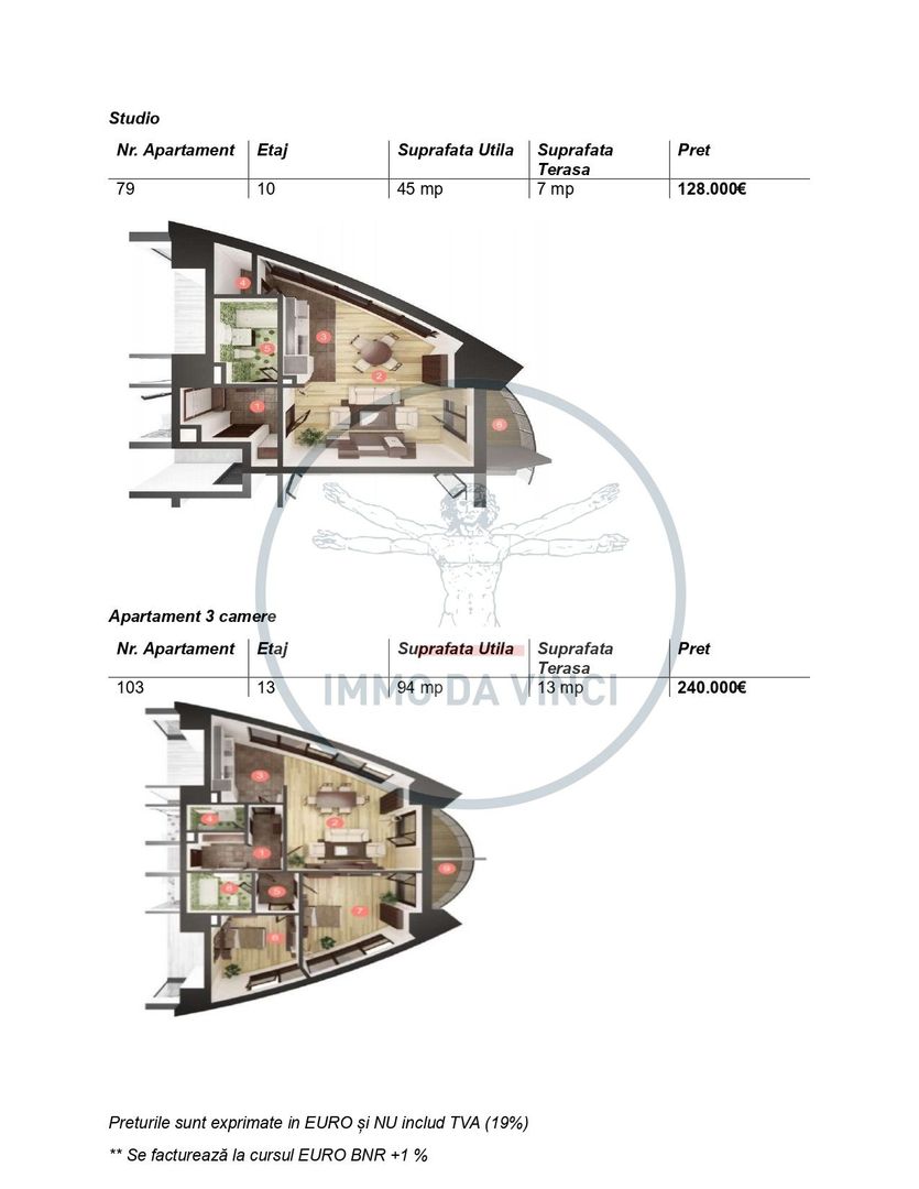 Apartamente West City Tower - Cluj-Napoca - Poză 9