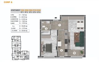 Apartament 2 camere, modern, Mall Grand Arena, Berceni, Sector 4 - Poză 8