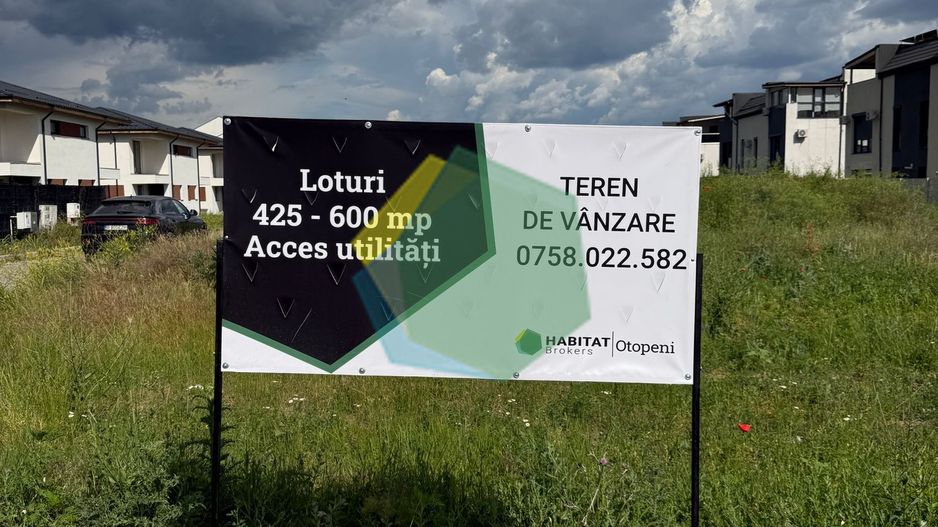Teren intravilan 795 mp – Otopeni, zonă în dezvoltare - Poză 2