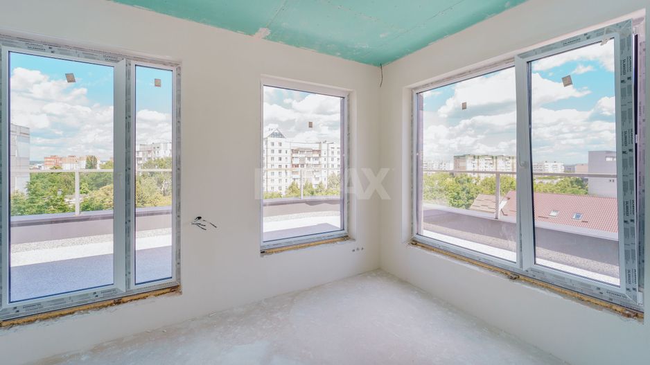 Penthouse 92,2 m² în Buiucani | Terase generoase | Lift direct - Poză 10