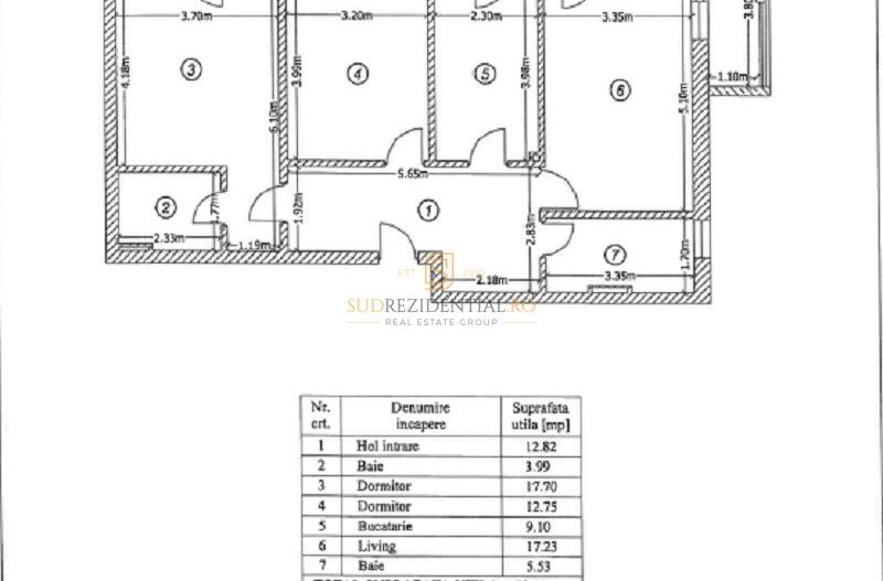 Apartament decomandat, 3 camere, mobilat si utilat premium-Berceni,S4 - Poză 26