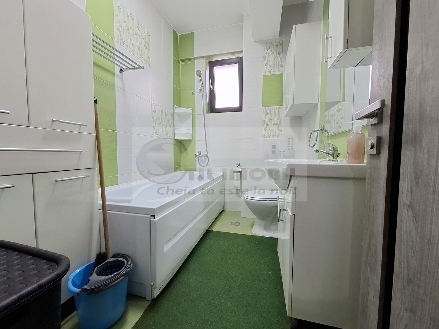 Apartament 2 camere, bloc 2019, etaj 2/3, baie cu geam, semimobilat - Poză 11