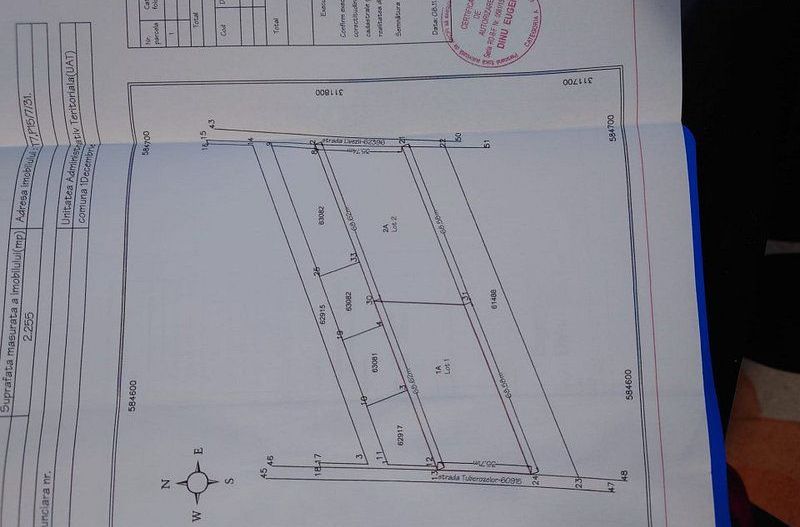 Vanzare teren 4510mp comuna 1 Decembrie - Poză 1