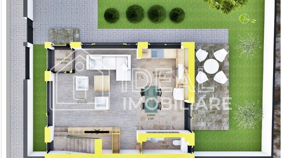 Casă modernă cu cu 4 camere si gradina, în Selimbar - Poză 5