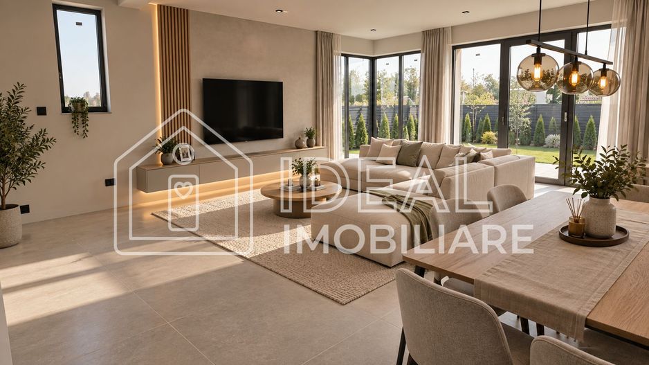 Duplex Modern cu 4 camere si gradina, In Selimbar - Poză 11