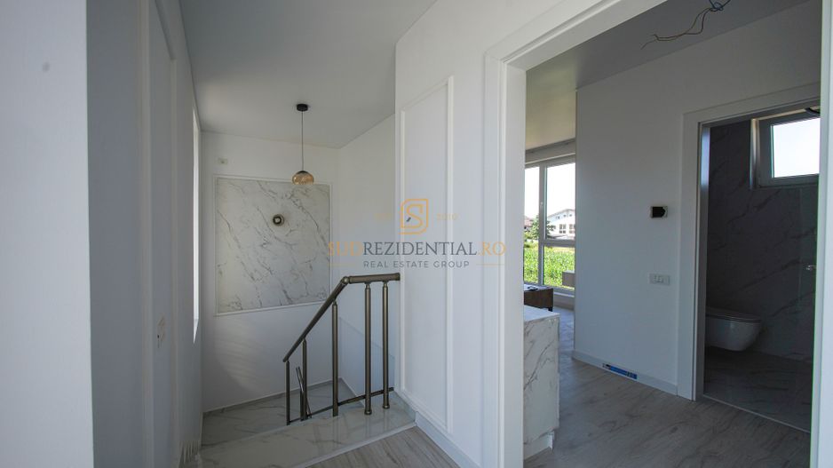 Vila tip duplex, 4 camere, ansamblu cu acces securizat - Bragadiru - Poză 16