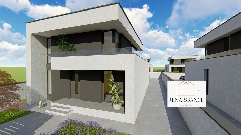 Vila 5 Camere 3 Bai 145mp Utili 450mp Teren | Proiect Modern - Panouri - Poză 14