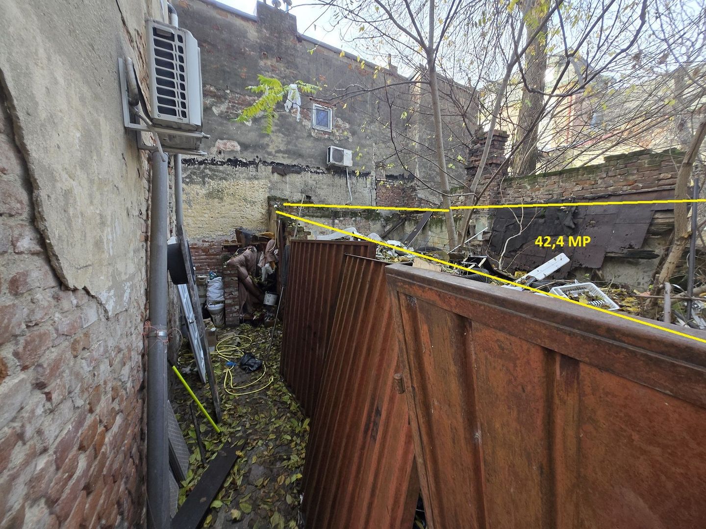 Constructie Ruina 42 mp pe strada Orzari colt Agricultori teren 90mp - Poză 6