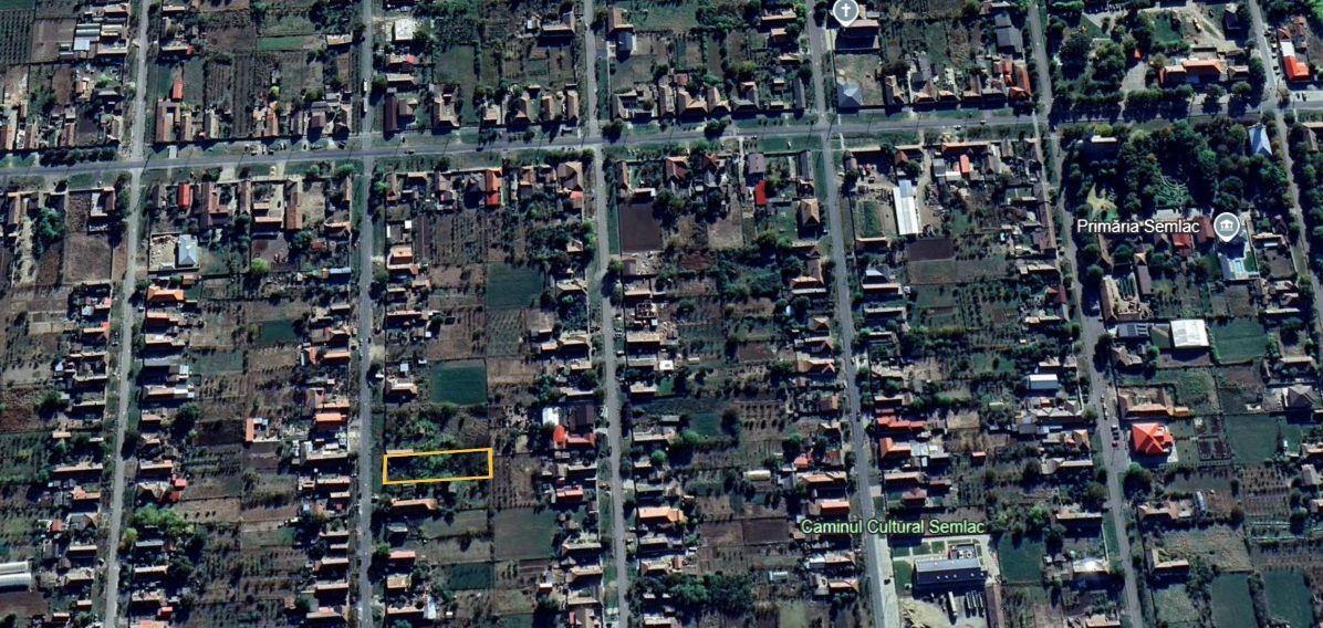 De vanzare Teren intravilan Semlac Arad 1344 mp - Poză 2
