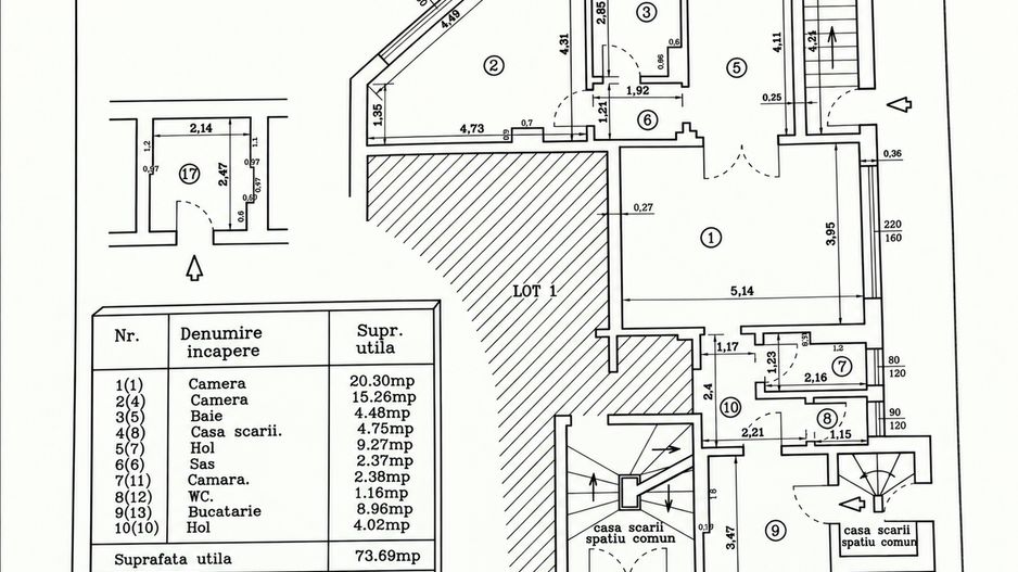 Apartament cu personalitate în vilă – 73,69 mp utili + boxă – Popa Nan - Poză 9