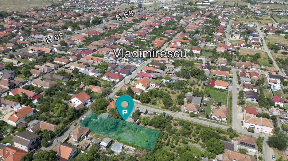 Teren intravilan în Vladimirescu - Poză 1