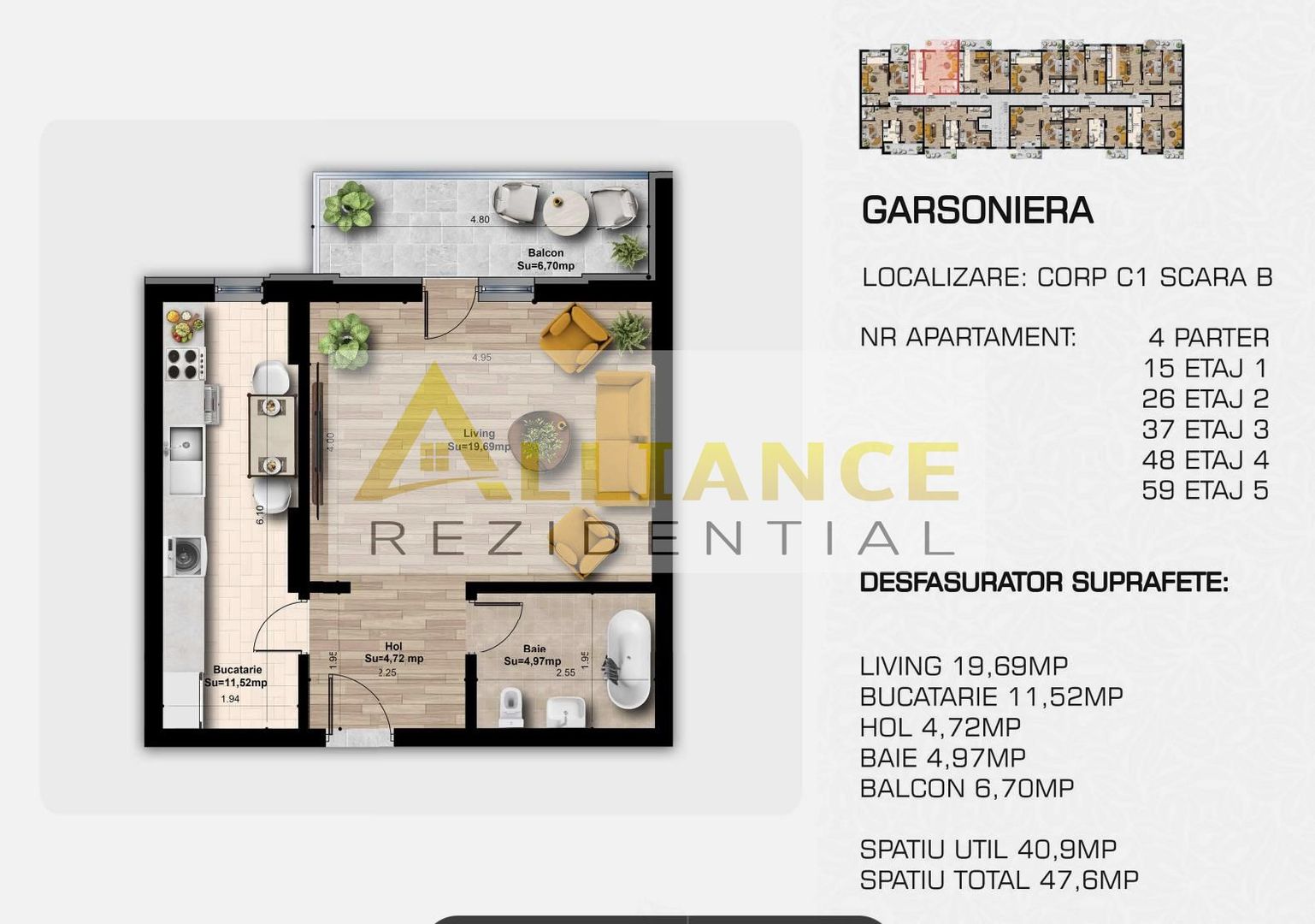 Apartamente noi la 3 minute de statia de metrou Berceni - Poză 15