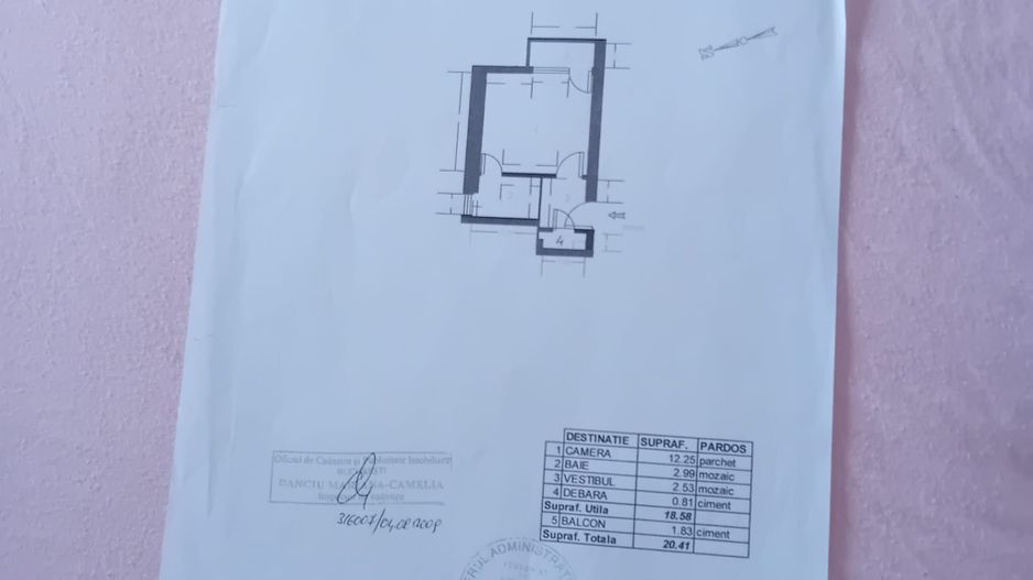 De vanzare Garsoniera Armenească - fara risc seismic, bloc reabilitat - Poză 12