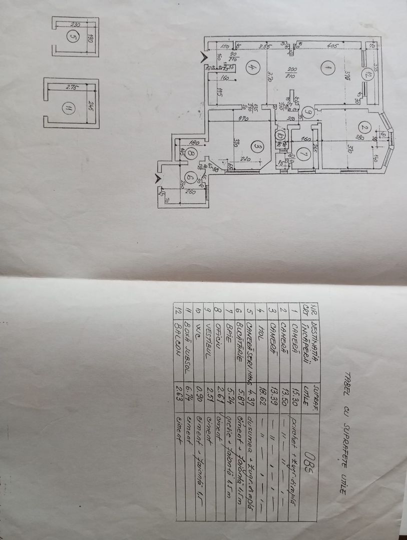 Apartament de vânzare – Strada Batiștei, 89 mp. - Schiță 4